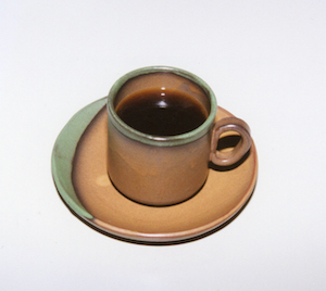 仙人堂焼きコーヒーカップ